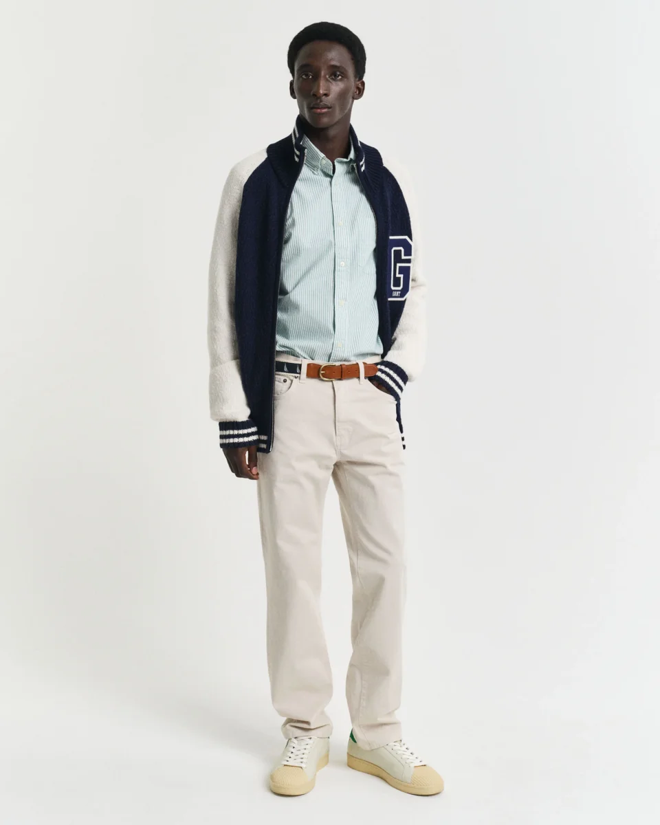 Regular Fit Desert Jeans in Putty - Image 6