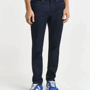 Slim Fit Jeans in Dark Blue
